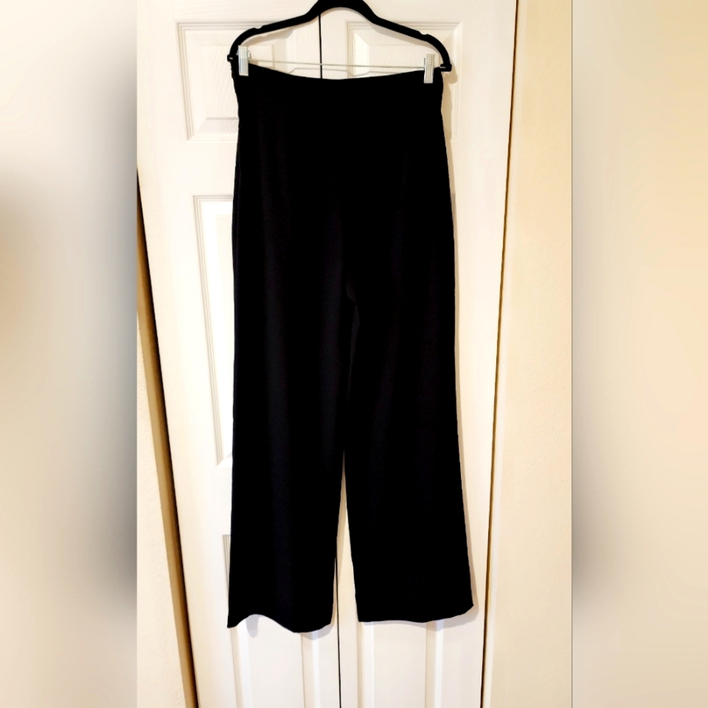 Zara High waisted pants with gold buckle - Picture 2 of 2